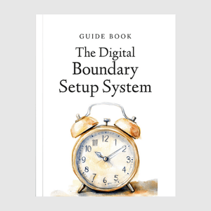 The Digital Boundary Setup System