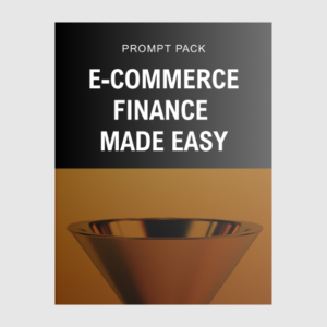 E-Commerce Finance Made Easy