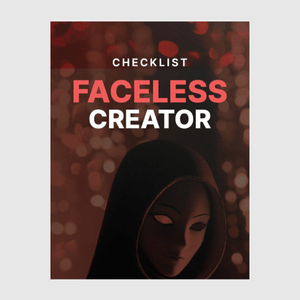 Faceless Creator - Checklist